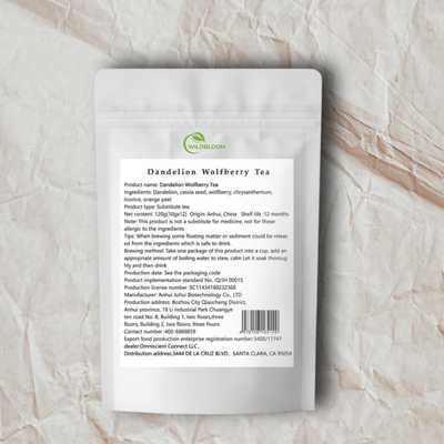 WildBloom® Dandelion WolfBerry Tea